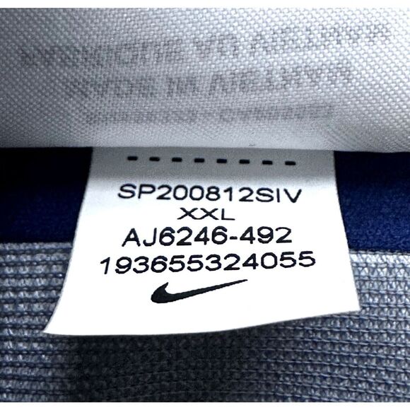 Nike women's XXL Pro Elite Team Storm Fit Track & Field Jacket AJ6042-492 Blue - Picture 11 of 12